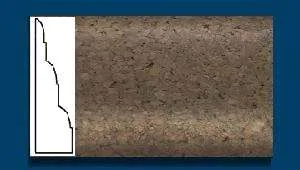 Плинтус пробковый ArtCorkDesing С 105 (Колер 7) 18x45x910 мм в Нижневартовске