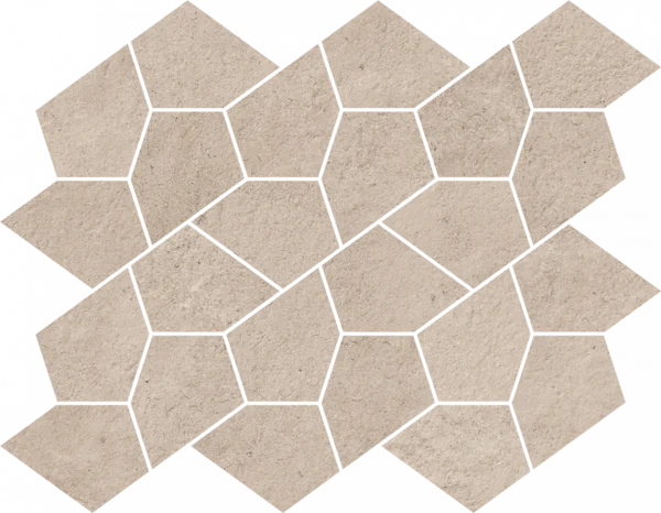 Керамогранит Italon Этернум Крим Мозаика Калейдо 35.6х27.6 (Натуральная) в Нижневартовске