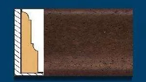 Плинтус пробковый ArtCorkDesing С 103 (Колер 14) 12х65х910 мм в Нижневартовске