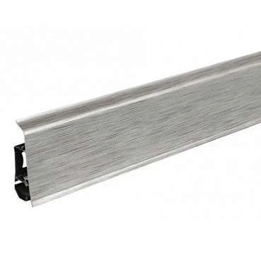 Плинтус пластиковый Arbiton INDO70 17 Алюминий 2,5 м в Нижневартовске