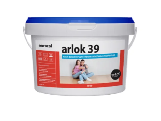 Клей Arlok 39 (10 кг) 150-200 г/м2, фиксатор против сдвигов в Нижневартовске