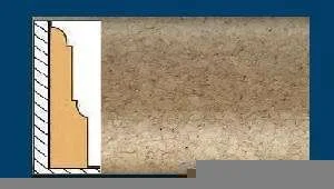 Плинтус пробковый ArtCorkDesing С 104 (Колер 5) 12x40x910 мм в Нижневартовске