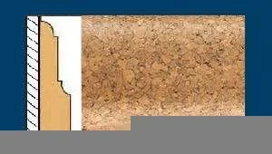Плинтус пробковый ArtCorkDesing С 103 (Колер 8) 12х65х910 мм в Нижневартовске