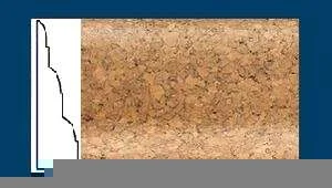 Плинтус пробковый ArtCorkDesing С 105 (Колер 8) 18x45x910 мм в Нижневартовске