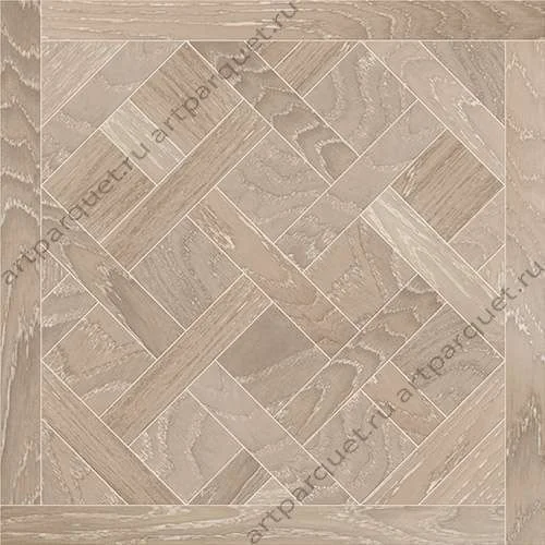 Модульный паркет Кочанелли Версаль Дуб Светлый 600*600*15 мм фаска в Нижневартовске