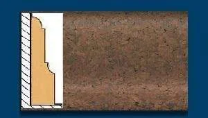 Плинтус пробковый ArtCorkDesing С 103 (Колер 11) 12х65х910 мм в Нижневартовске