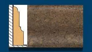 Плинтус пробковый ArtCorkDesing С 104 (Колер10) 12x40x910 мм в Нижневартовске