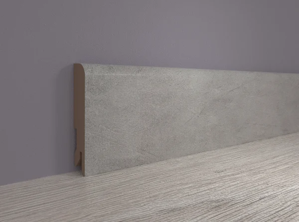Плинтус MDF Bonkeel 24065 Бетон Лофт Натур (100х16х2400 мм) в Нижневартовске