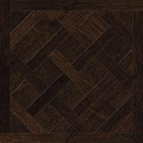 Модульный паркет Кочанелли Версаль Дуб Темный 600*600*15 мм фаска в Нижневартовске