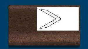 Угол пробковый наружный ArtCorkDesign С 303 Колер 14 в Нижневартовске