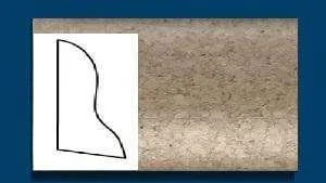 Плинтус пробковый ArtCorkDesing С 102 (Колер 6) 20x40x910 мм в Нижневартовске