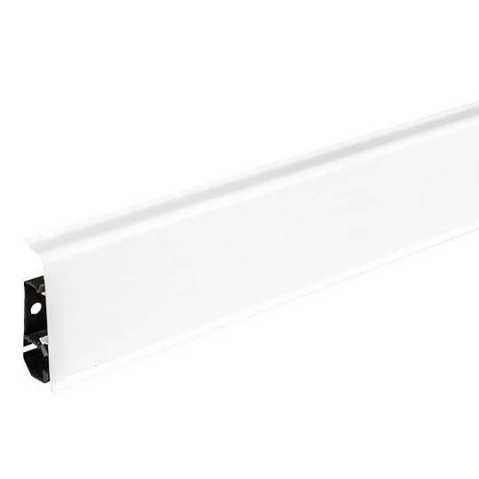 Плинтус пластиковый Arbiton INDO70 01 Белый блеск 2,5 м в Нижневартовске