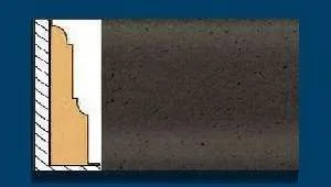 Плинтус пробковый ArtCorkDesing С 104 (Колер18) 12x40x910 мм в Нижневартовске