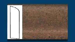 Плинтус пробковый ArtCorkDesing С 106 (Колер 11) 10х60х910 мм в Нижневартовске