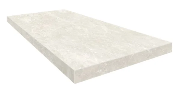 Керамогранит Coliseum Да Винчи Уайт Ступень угловая правая (Натуральный, 33х60) в Нижневартовске