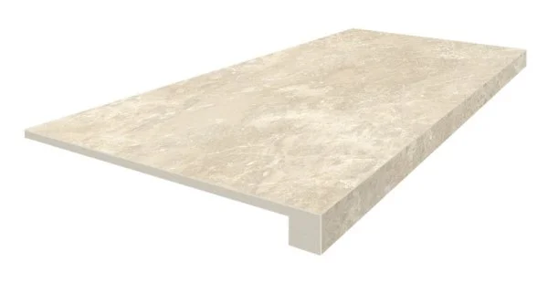 Керамогранит Coliseum Да Винчи Беж Ступень фронтальная (Натуральный, 33х60) в Нижневартовске