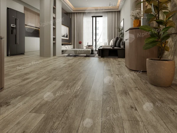 Каменно-полимерная плитка Alpine Floor Grand Sequoia Village Венге Грей ECO 11-807 4мм, 43 класс в Нижневартовске