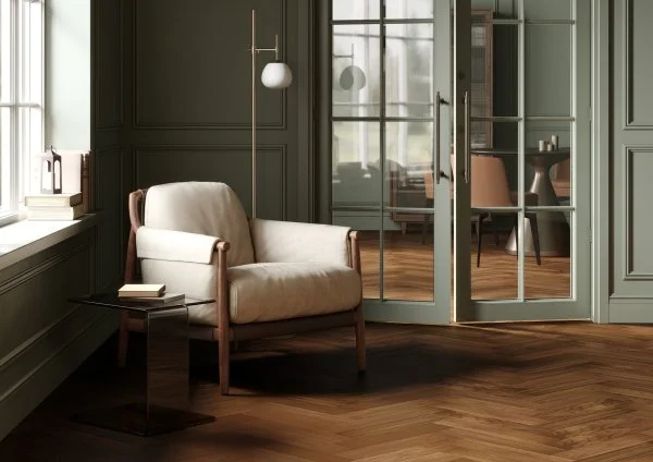 Паркетная доска Quartz Parquet Штучный паркет Орех Американский 44-400-29 в Нижневартовске