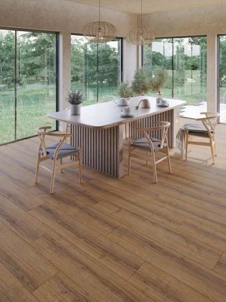 Ламинат Egger PRO 8/33 4V Large Aqua+ Дуб Шерман коньяк коричневый EPL184 в Нижневартовске