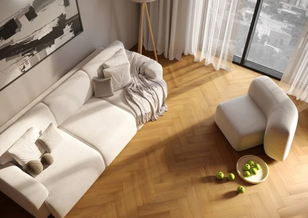 Паркетная доска Quartz Parquet Штучный паркет Тик Южноамериканский 44-400-71 в Нижневартовске