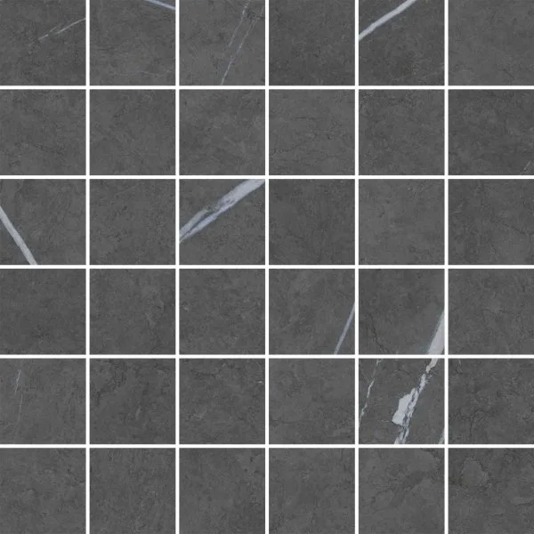 Керамогранит Italon Метрополис Империал Блэк Мозаика 30х30 (Натуральная) в Нижневартовске