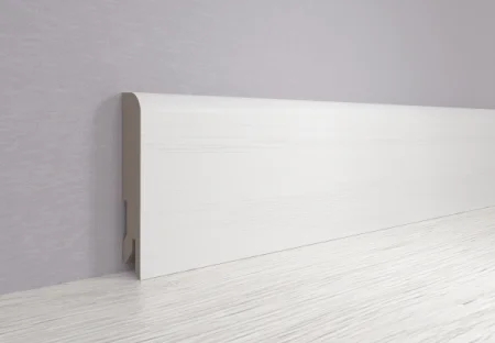 Плинтус MDF Bonkeel 24116 Белый (80х16х2400 мм) в Нижневартовске