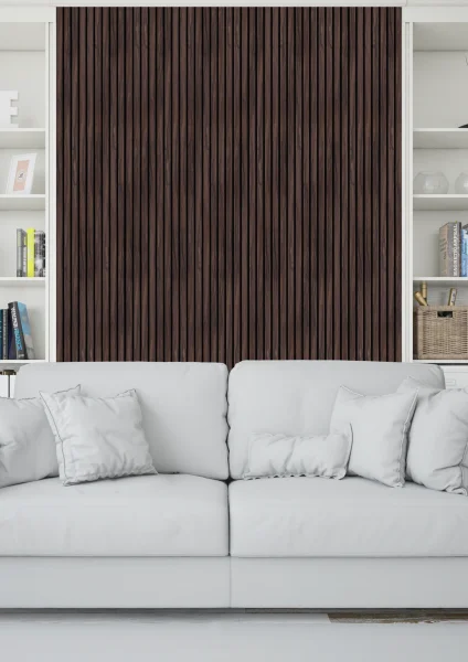 Декоративная панель для стен HiWood LV124 BR395K (120х12х2700мм) в Нижневартовске