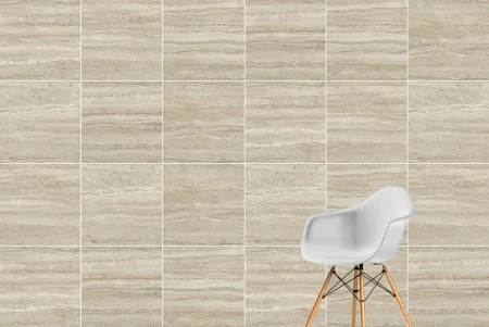 Керамогранит Vitra CityStone Травертин Линейный 60х60 (Натуральная и Реттифицированная) в Нижневартовске