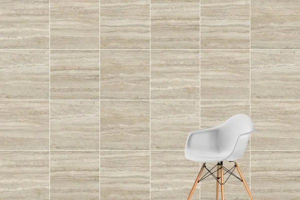 Керамогранит Vitra CityStone Травертин Линейный 60х60 (Натуральная и Реттифицированная) в Нижневартовске