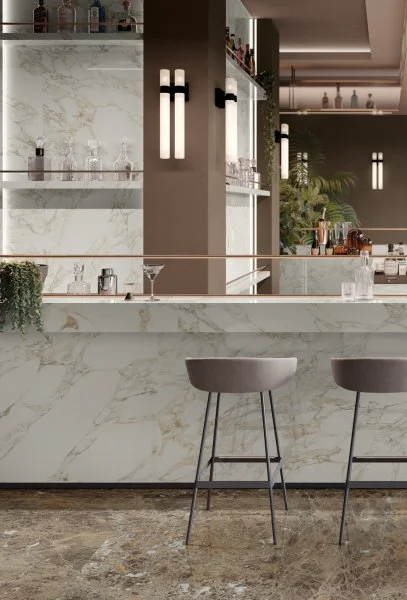 Керамогранит Italon Шарм Делюкс Арабескато Уайт 80х160 (Люкс и реттифицированная) в Нижневартовске