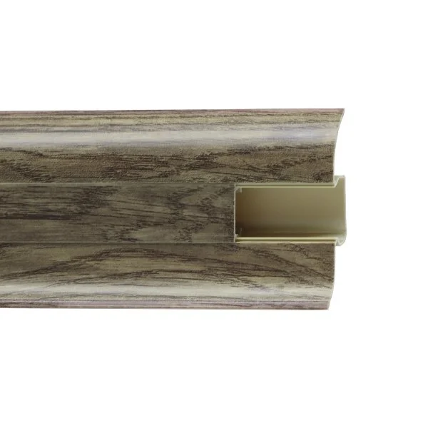 Пластиковый плинтус Royce №841 Дуб Миланский (58х22х2200мм) в Нижневартовске