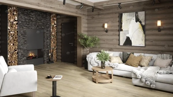 Кварц-виниловая плитка Alpine Floor Premium XL Дуб Сливочный ЕСО 7-19, 8 мм. 43 класс в Нижневартовске