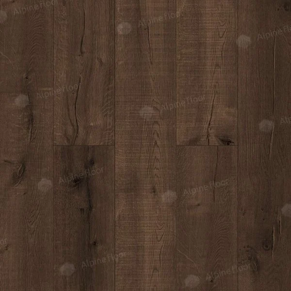 Каменно-полимерная плитка Alpine Floor Real Wood Дуб Мокка ECO 2-2, 6 мм 43 класс в Нижневартовске