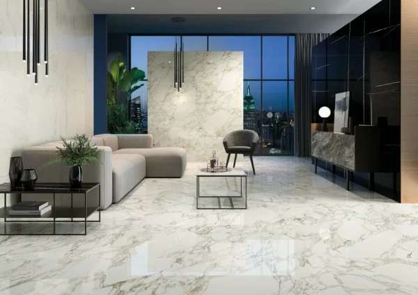 Керамогранит Italon Шарм Делюкс Арабескато Уайт 80х160 (Люкс и реттифицированная) в Нижневартовске