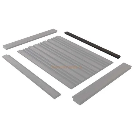 Финишный молдинг LF124B BR395K левый декорированный (31х12х2700мм) в Нижневартовске