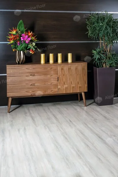 Кварц-виниловая плитка Alpine Floor Easy Line Дуб Снежный ЕСО 3-14 3 мм. 43 класс в Нижневартовске