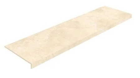 Керамогранит Coliseum Аурелия Уайт Ступень фронтальная (Натуральный, 33х120) в Нижневартовске