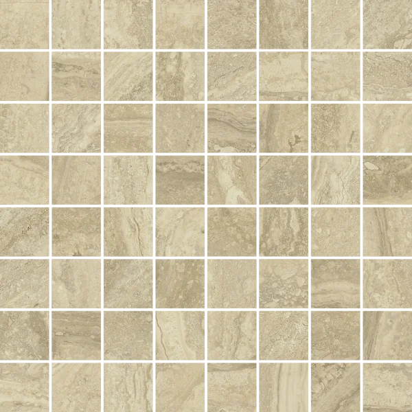 Керамогранит Italon Шарм Эдванс Травертино 29,2х29,2 мозаика (Люкс) в Нижневартовске