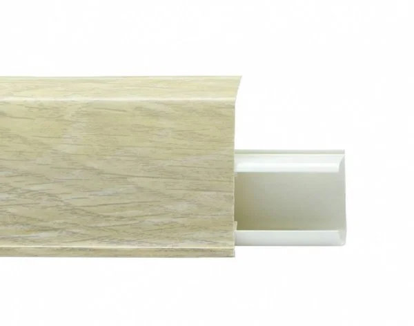 Пластиковый плинтус Royce №508 Серый Опем (55х23х2200мм) в Нижневартовске