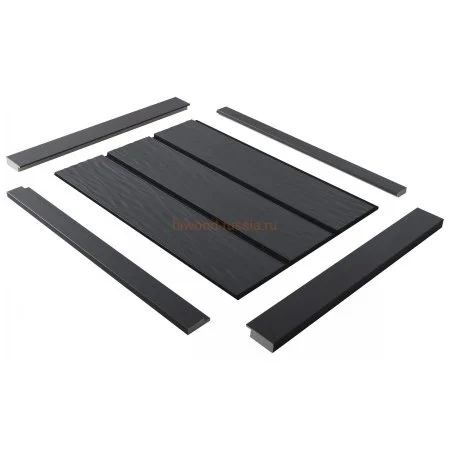 Финишный молдинг LF124A GR15K правый декорированный (42х12х2700мм) в Нижневартовске