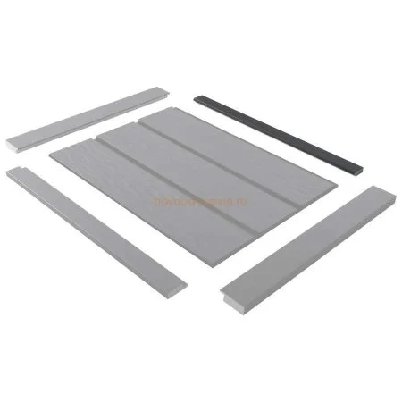 Финишный молдинг LF124B GR15K левый декорированный (31х12х2700мм) в Нижневартовске