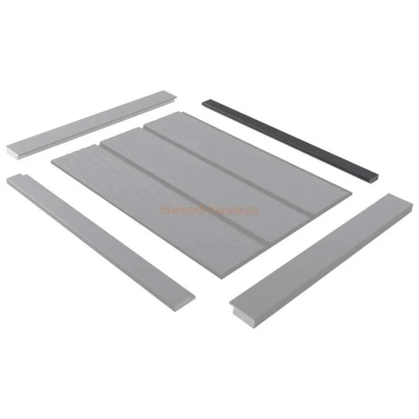 Финишный молдинг LF124B GR15K левый декорированный (31х12х2700мм) в Нижневартовске