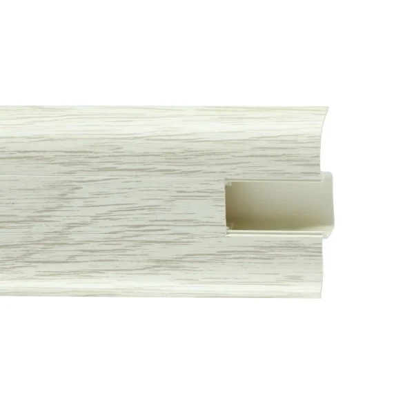 Пластиковый плинтус Royce №851 Дуб Льняной (58х22х2200мм) в Нижневартовске