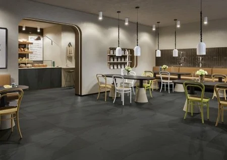 Керамогранит Coliseum Ардезия Блэк 60х120 (Натуральный и Реттифицированный) в Нижневартовске