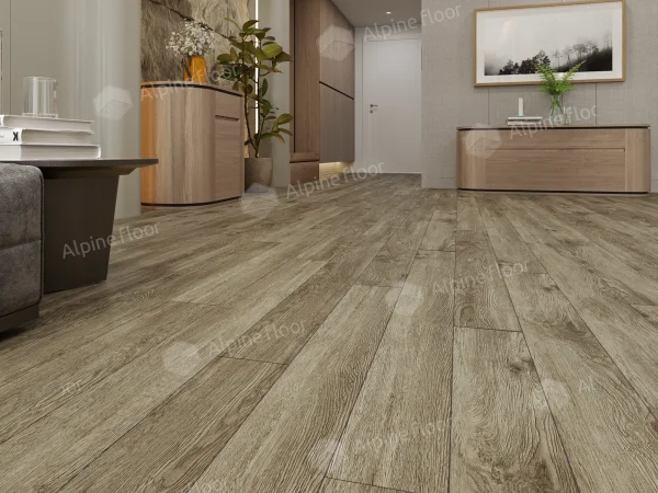 Каменно-полимерная плитка Alpine Floor Grand Sequoia Village Венге Грей ECO 11-807 4мм, 43 класс в Нижневартовске