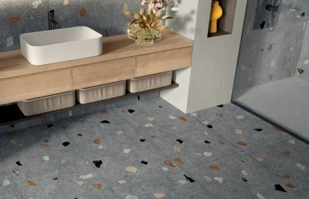 Керамогранит Coliseum Палладио Блэк 60х120 (Натуральный и Реттифицированный) в Нижневартовске