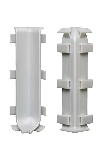 Внутренний угол Bonkeel ПЛ80 серый (ПВХ) в Нижневартовске