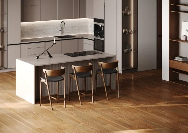 Паркетная доска Quartz Parquet Классик 5 мм Дуссия Африканская 550-63 в Нижневартовске