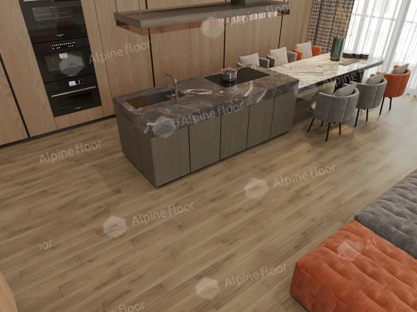 Каменно-полимерная плитка Alpine Floor Grand Sequoia Village Вайпуа ECO 11-1907 4мм, 43 класс в Нижневартовске