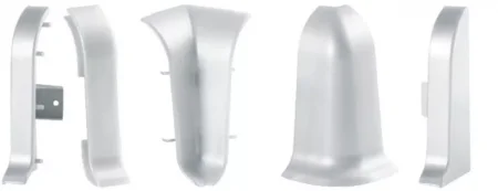 Заглушка для плинтуса ALP-C43 Серебро (ПВХ) в Нижневартовске